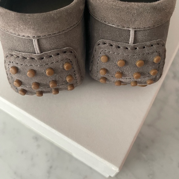 Brunello Cucinelli Grey Suede Loafers Size 38 New - Picture 5 of 9